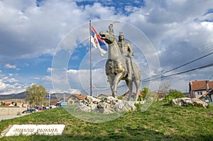 Gracanica Kosovo Ã¢â¬â Milos Obilic Monument photo